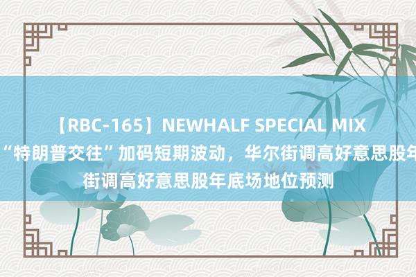 【RBC-165】NEWHALF SPECIAL MIX 240分 Vol.2 “特朗普交往”加码短期波动，华尔街调高好意思股年底场地位预测