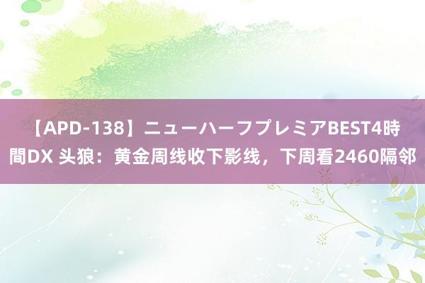 【APD-138】ニューハーフプレミアBEST4時間DX 头狼：黄金周线收下影线，下周看2460隔邻