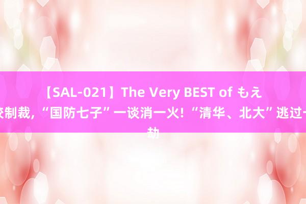 【SAL-021】The Very BEST of もえ 高校制裁， “国防七子”一谈消一火! “清华、北大”逃过一劫