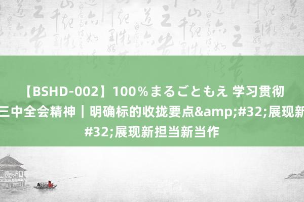 【BSHD-002】100％まるごともえ 学习贯彻党的二十届三中全会精神｜明确标的收拢要点&#32;展现新担当新当作